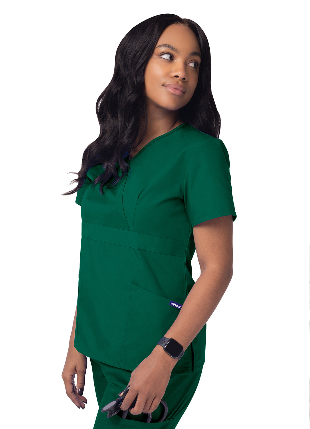 Sivvan Women's Mock Wrap Top