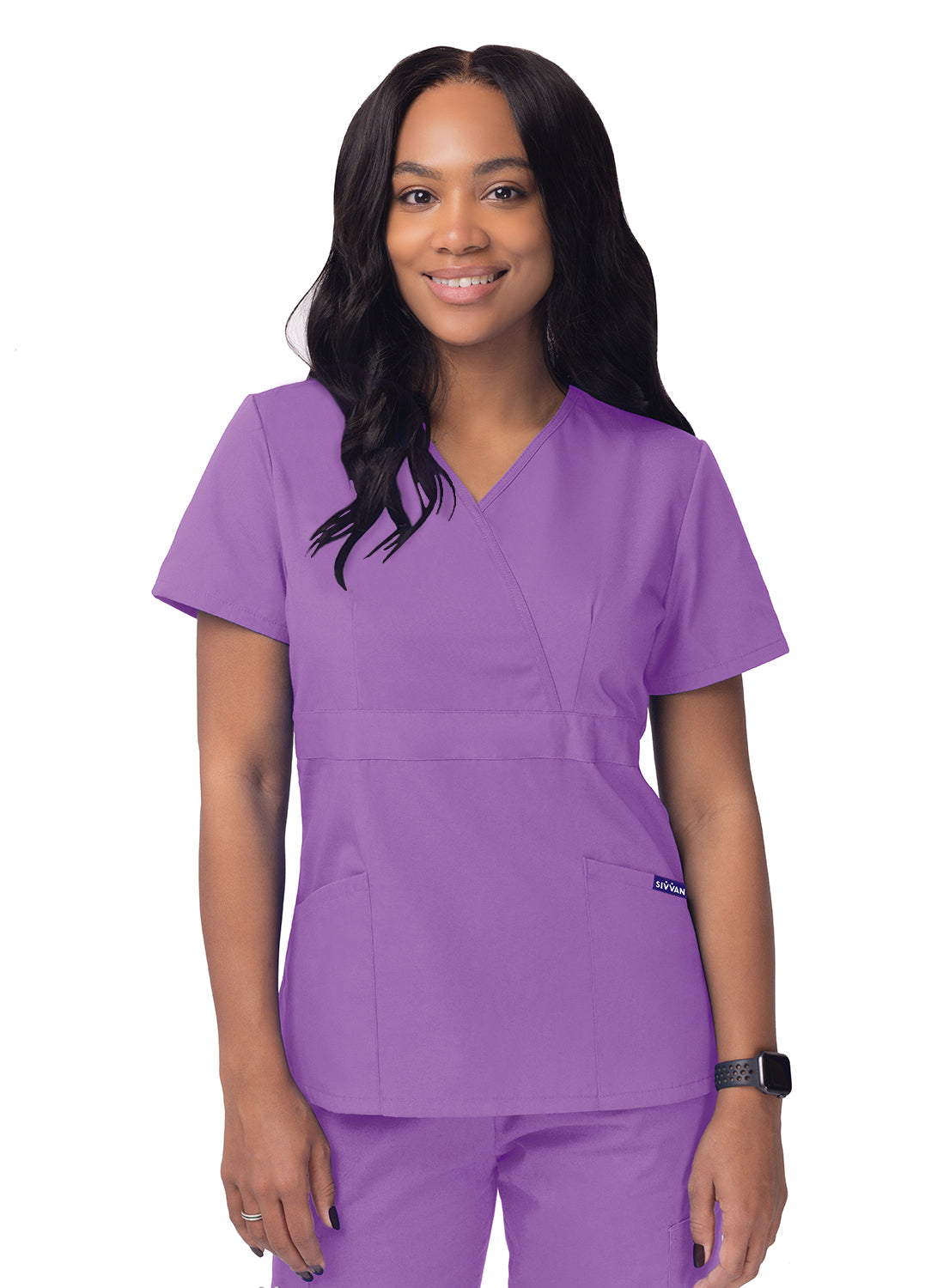 Sivvan Women's Mock Wrap Top