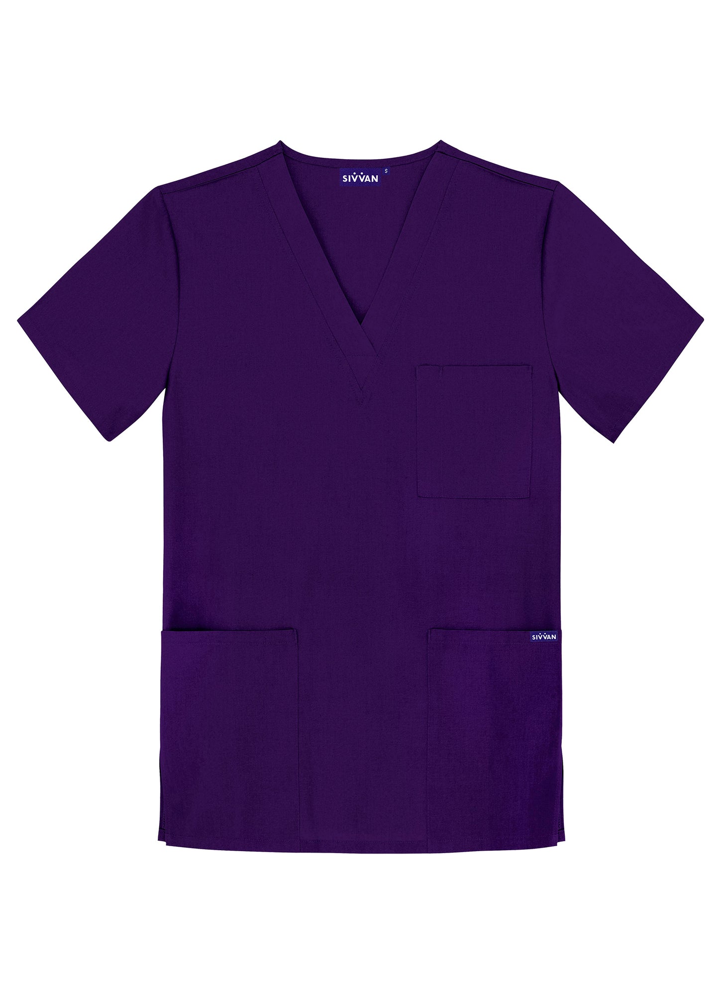 Sivvan Unisex V-Neck 3 Pocket Top (More Color)