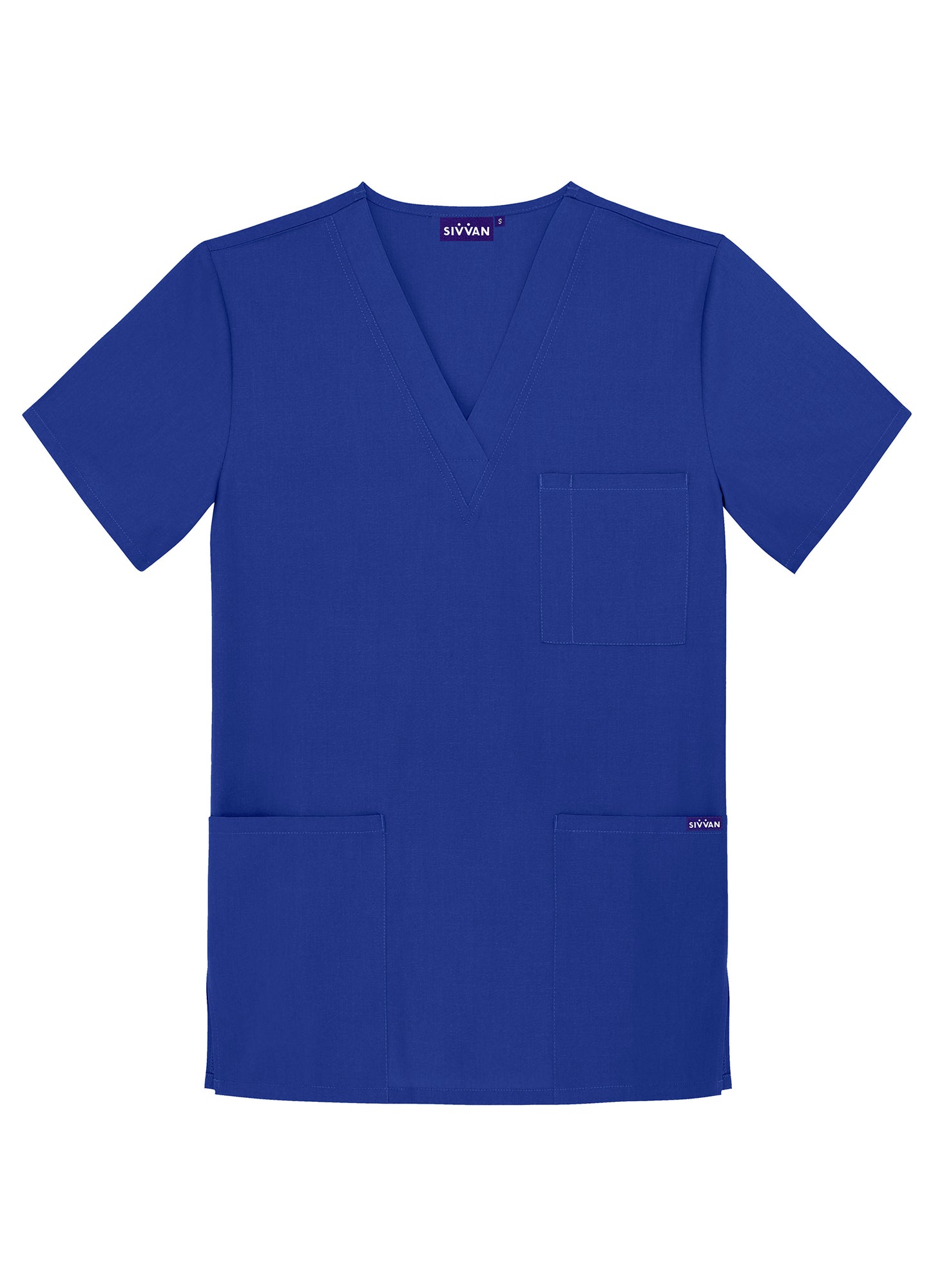 Sivvan Unisex V-Neck 3 Pocket Top (More Color)