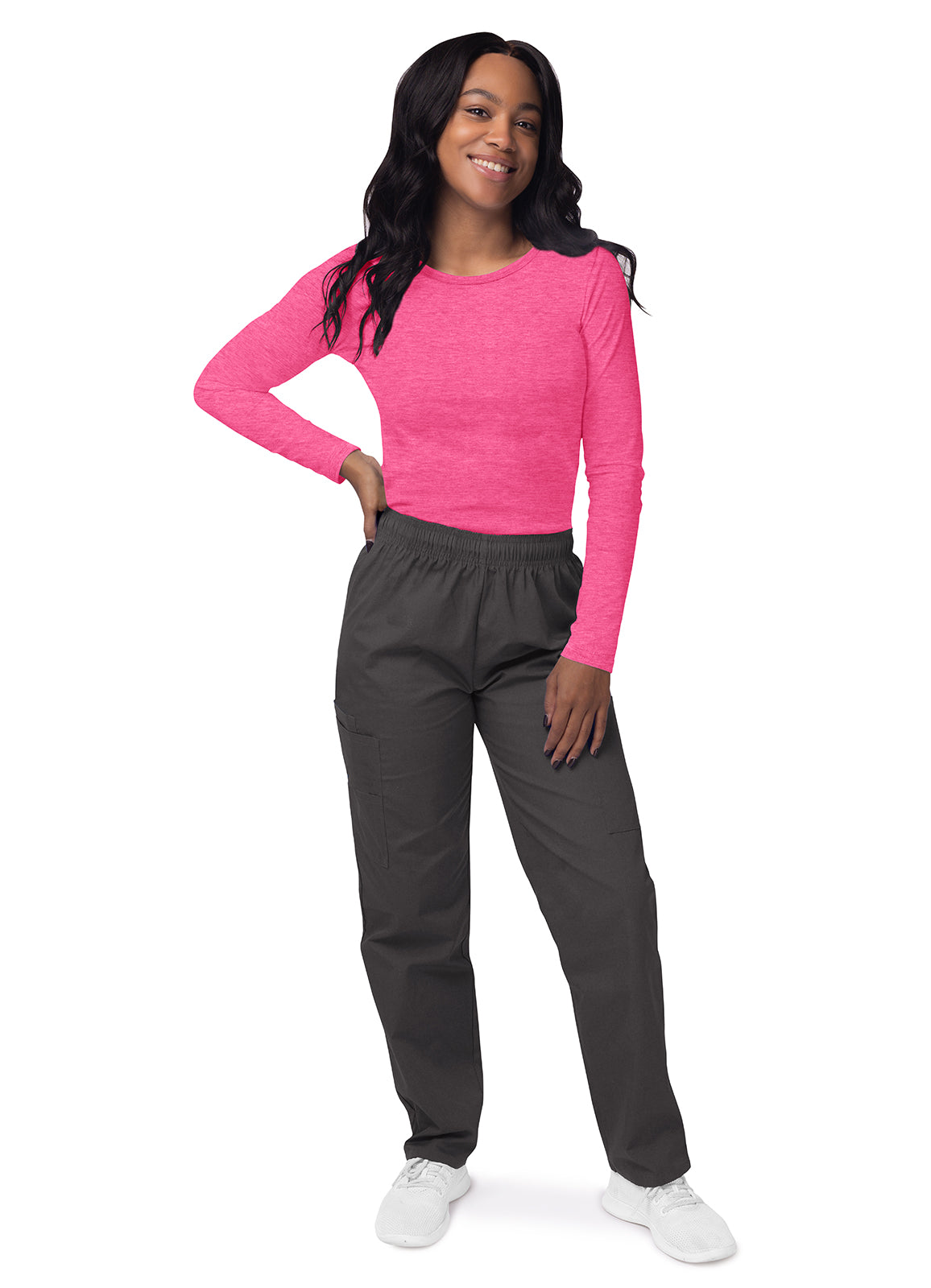 Sivvan Women's Long Sleeve Comfort Underscrub Tee (More Color)