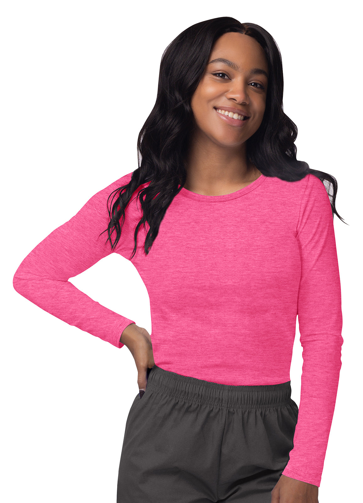 Sivvan Women's Long Sleeve Comfort Underscrub Tee (More Color)