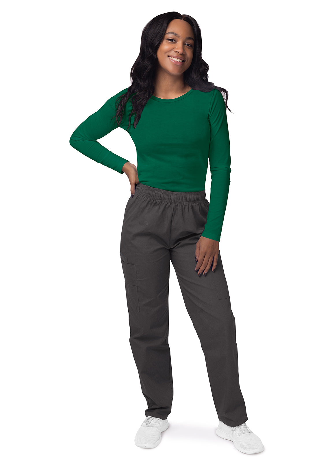 Sivvan Women's Long Sleeve Comfort Underscrub Tee (More Color)