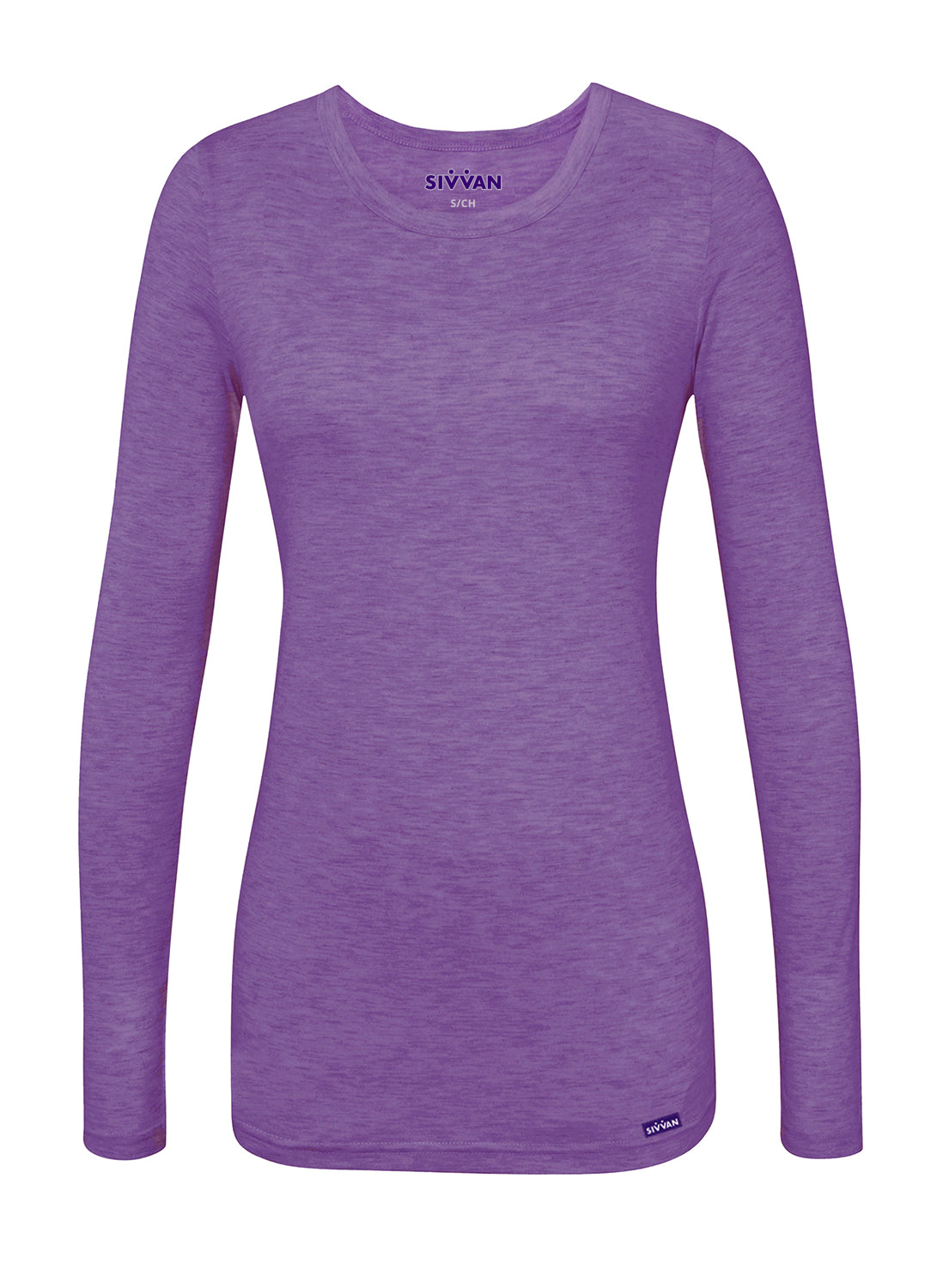Sivvan Women's Long Sleeve Comfort Underscrub Tee (More Color)