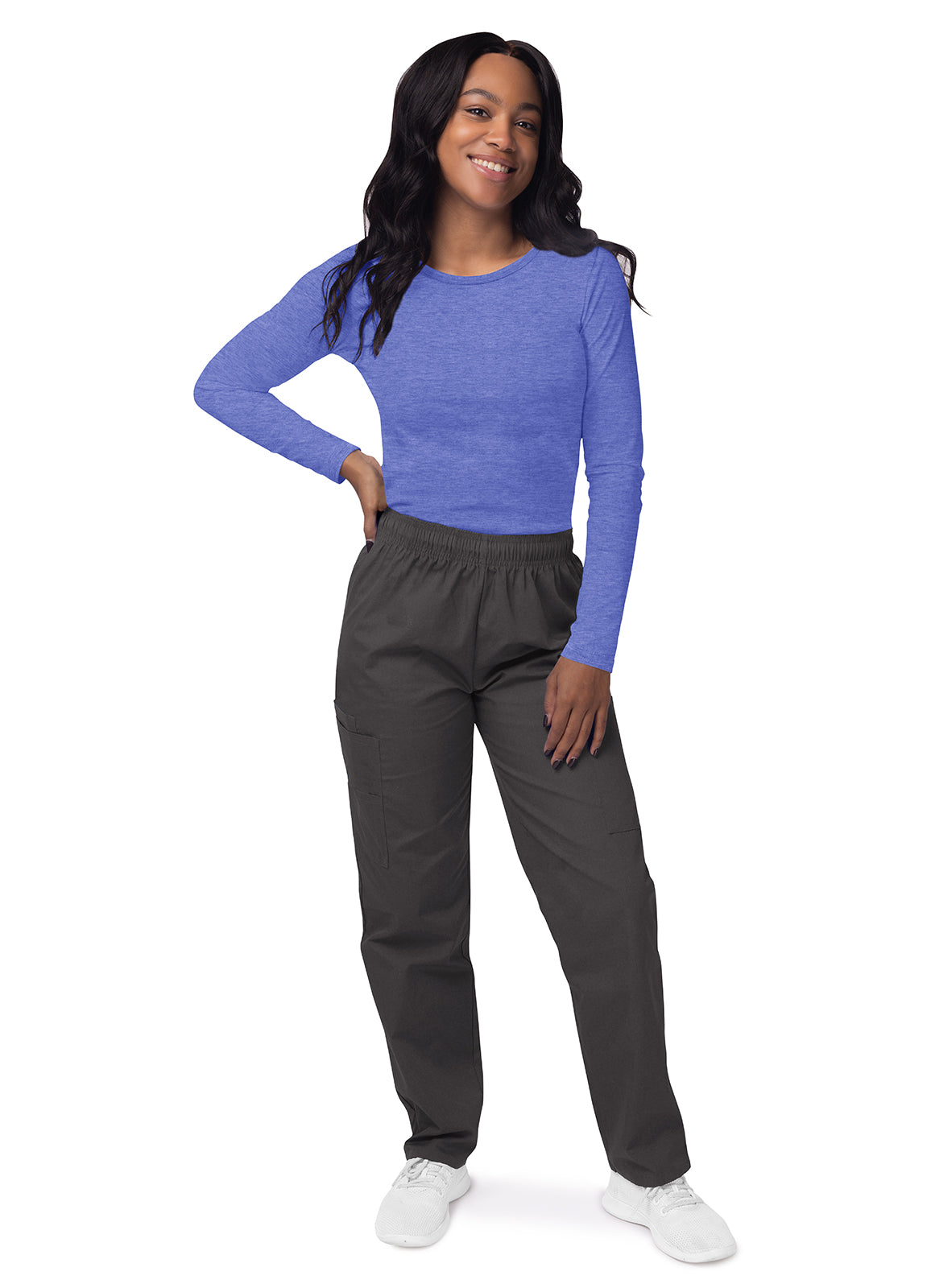 Sivvan Women's Long Sleeve Comfort Underscrub Tee (More Color)