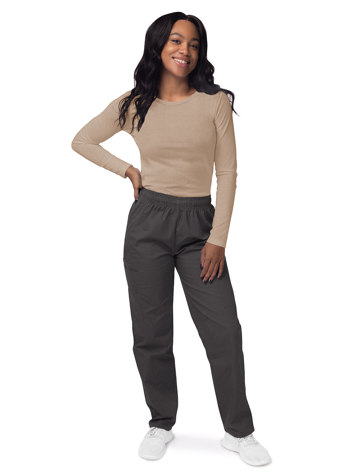 Sivvan Women's Long Sleeve Comfort Underscrub Tee (More Color)