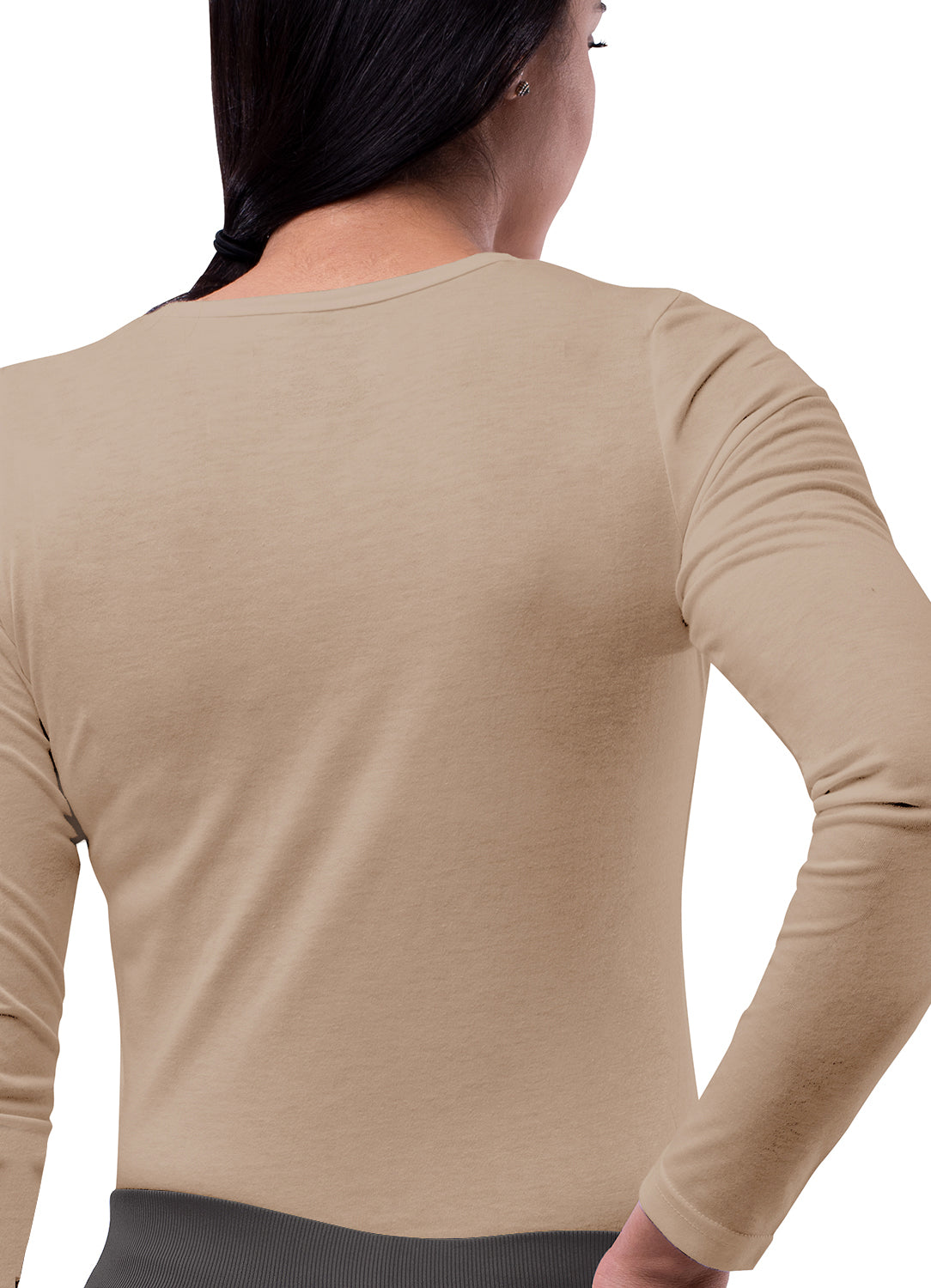 Sivvan Women's Long Sleeve Comfort Underscrub Tee (More Color)