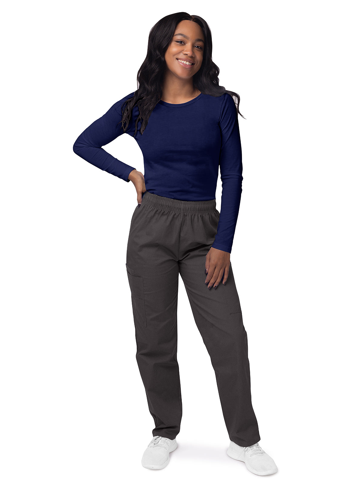 Sivvan Women's Long Sleeve Comfort Underscrub Tee (More Color)