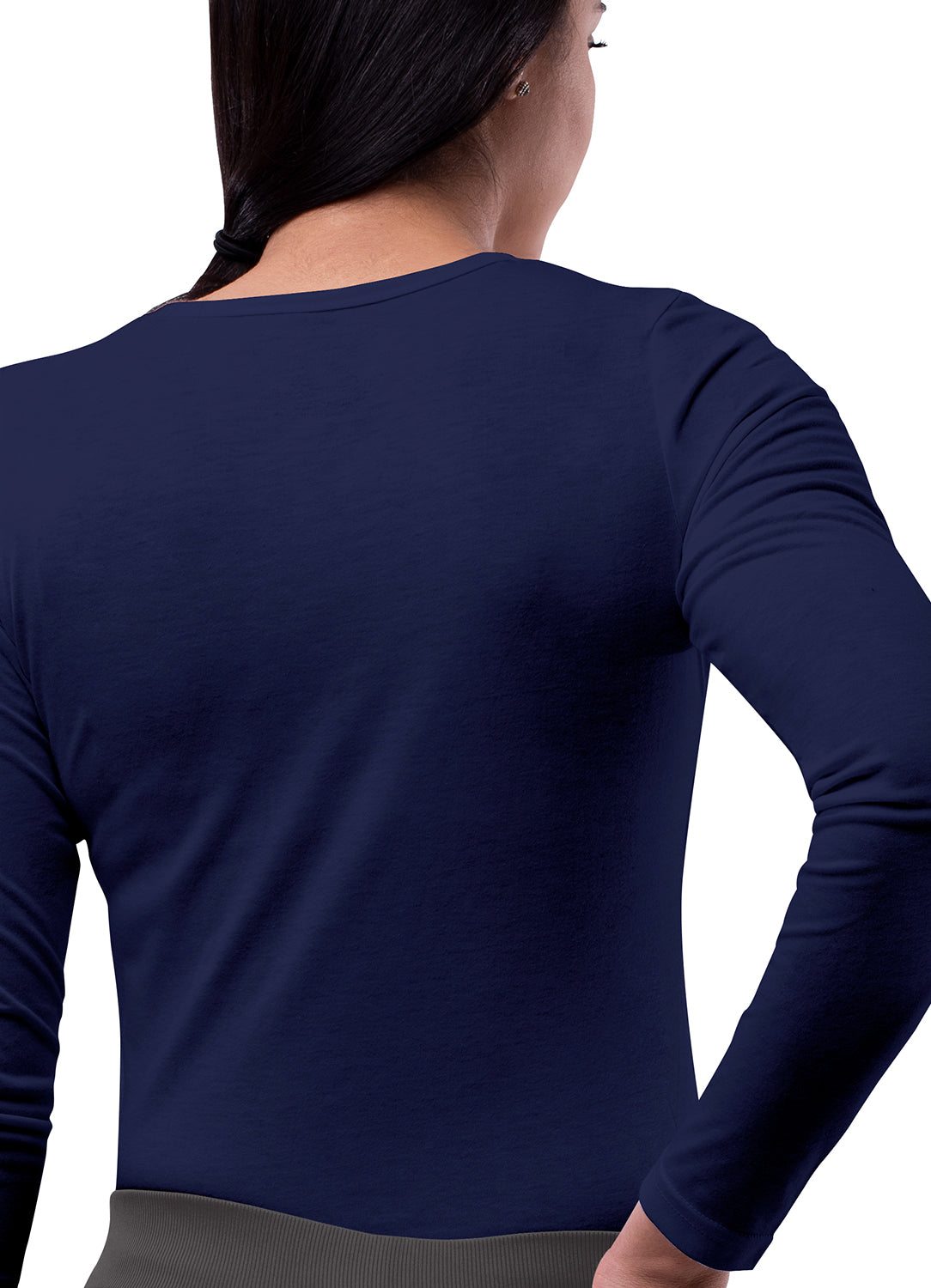 Sivvan Women's Long Sleeve Comfort Underscrub Tee (More Color)